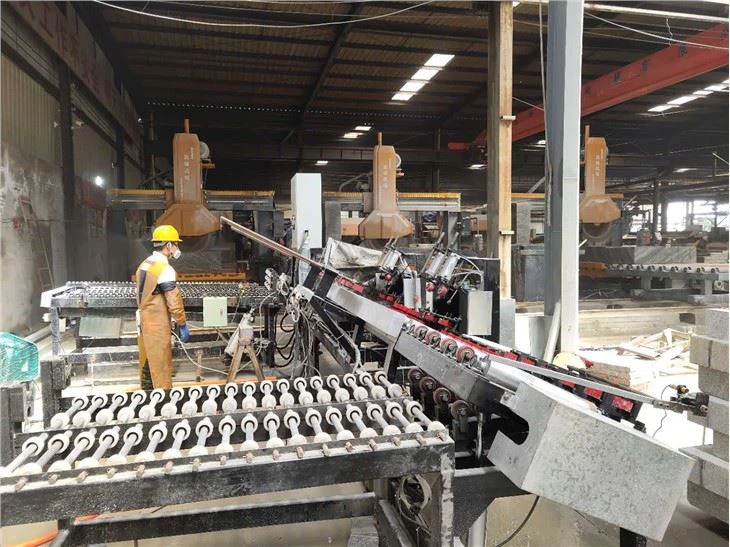 New Type Kerbstone Cutting Machine Full Production Line