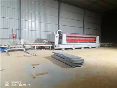 automatická bruska na kámen s 12 hlavami Stroj na průběžné leštění Stroj na ořezávání povrchu umělého kamene